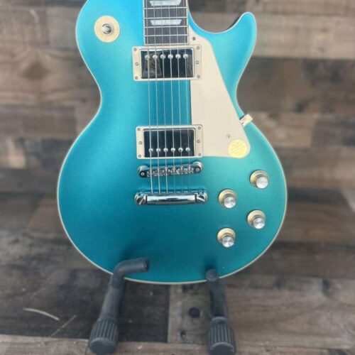 Gibson This 2022 MOD SHOP Gibson Les Paul Classic Blue Sparkle -         Les Paul