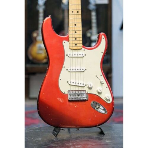 1973 Fender Stratocaster candy apple red -        Stratocaster