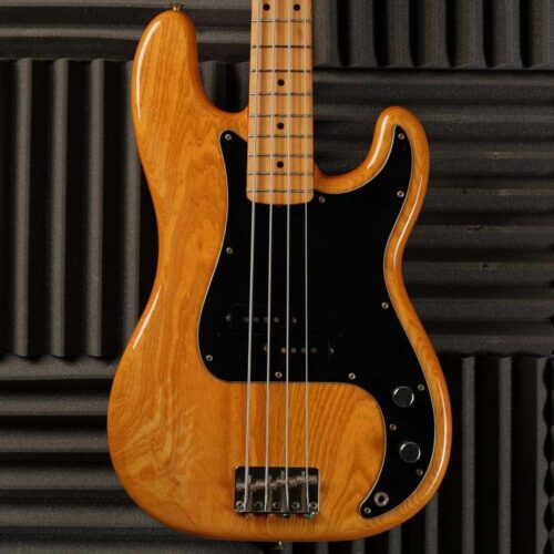 1989 Fender PB-70 Precision Bass Reissue MIJ Vintage Natural -         Precision Bass