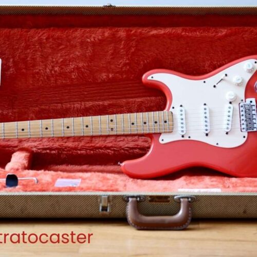 1986 Fender American Vintage '57 Stratocaster Fiesta Red -        Stratocaster