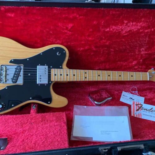 1972 - 1980 Fender Telecaster Custom with Maple Fretboard Natural -        Telecaster