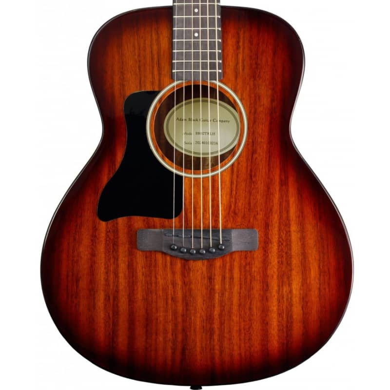 Adam Black O-2T Koa Left Handed Travel Guitar Black - £174.17 new Guitar