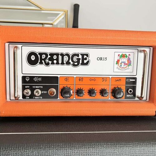 2012 - Present Orange OR15H 15-Watt Tube Guitar Amp Head Orange -       Tube Amp Head