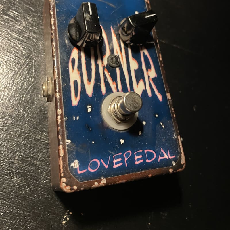 used 2004 Lovepedal Burner Distortion Burst / Blue - Effect Pedal