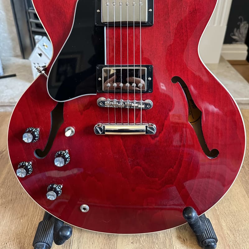 2021 Gibson Left Handed ES-335 Sixties Cherry - £3000 used Guitar