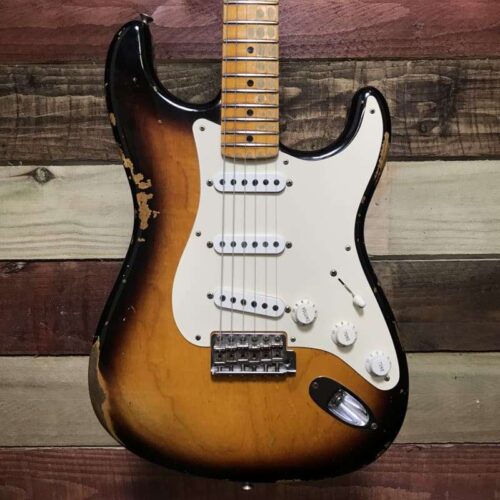 2016 Fender Custom Shop '56 Reissue Stratocaster Relic 2-Tone ... -       Custom Shop Stratocaster