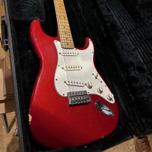 1993 Fender Stratocaster Red -        Stratocaster