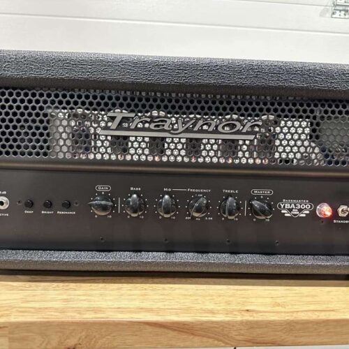 2010s Traynor YBA300 300-Watt All-Tube Bass Amp Head Black -       Tube Amp Head