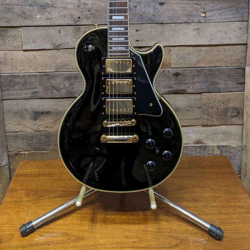 Epiphone Epiphone Les Paul w/ & Mods Black Beauty –         Les Paul