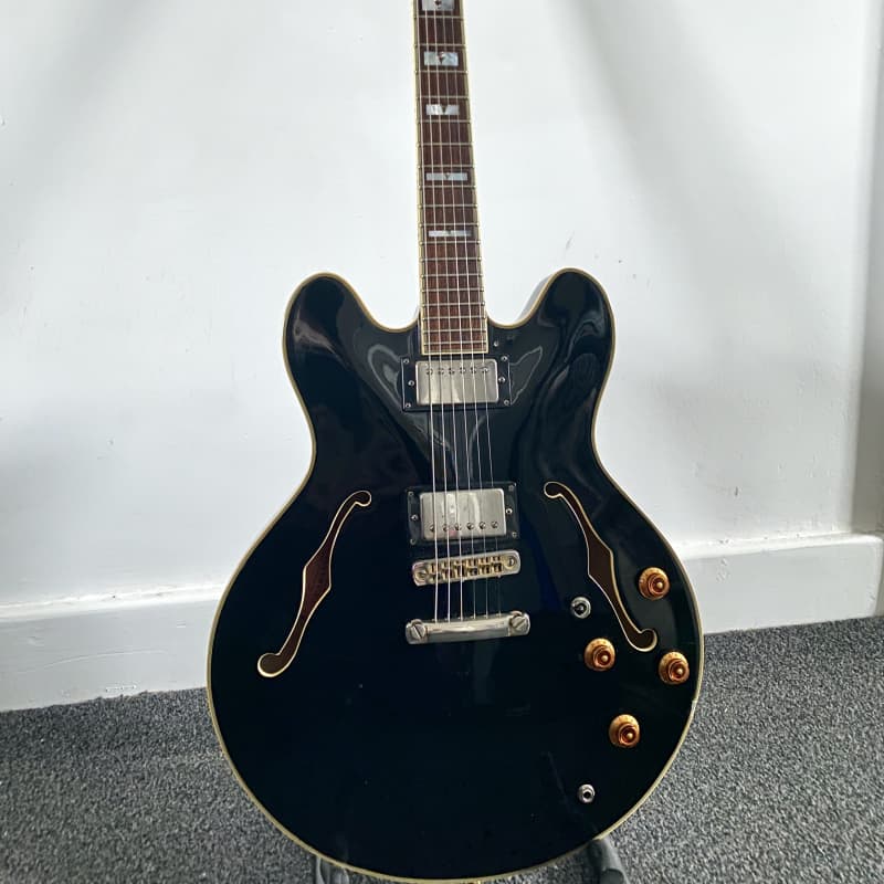 1986 – 2007 Epiphone Sheraton II Ebony – £550 used Guitar