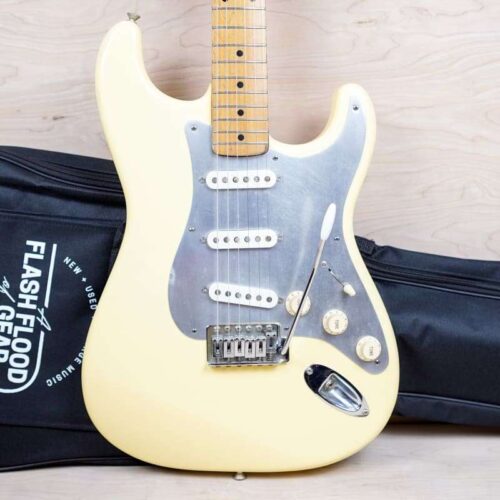 1990 Fender Order Made ST-57 Stratocaster Reissue Aged White -        Stratocaster