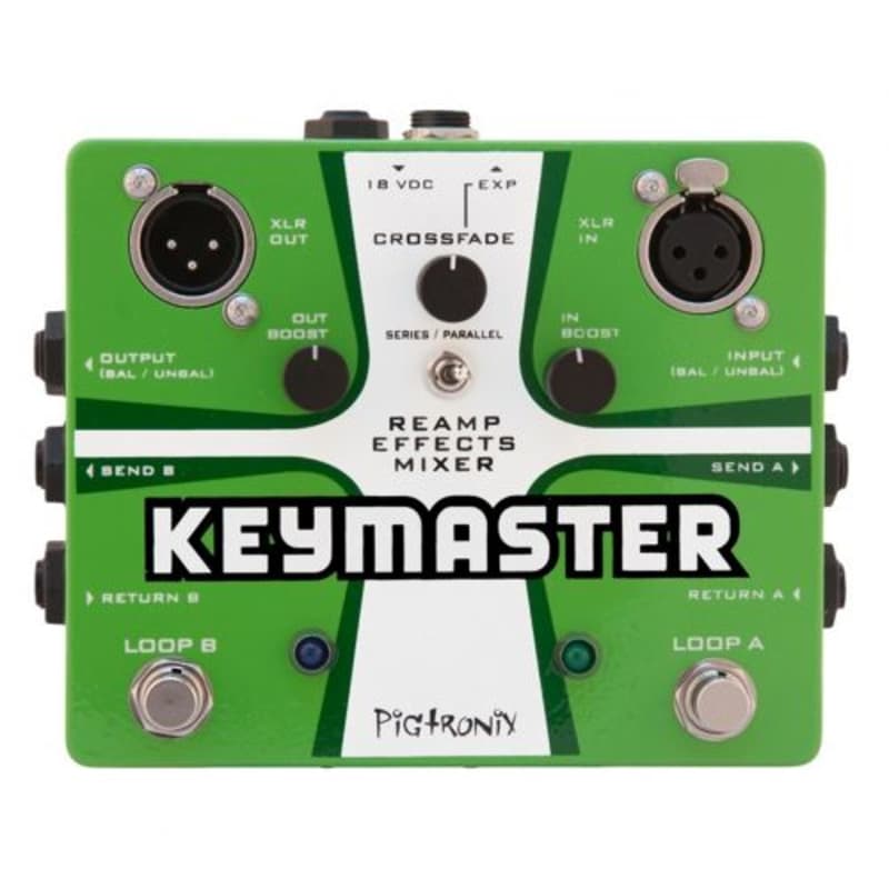 used 2010s Pigtronix Keymaster Green Graphic - Effect Pedal