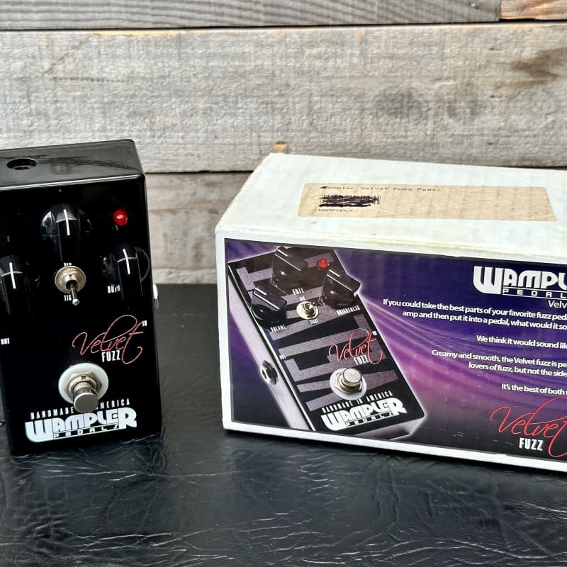 used 2010s Wampler Velvet Fuzz Black - Effect Pedal