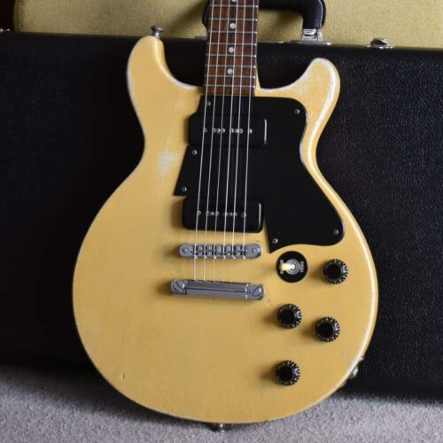 2005 Gibson Les Paul Faded Double Cutaway Worn Yellow -         Les Paul