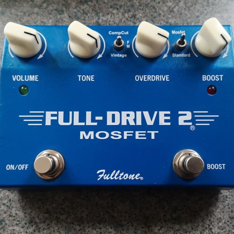 used 2000s Fulltone Full-Drive 2 Mosfet Blue - Effect Pedal