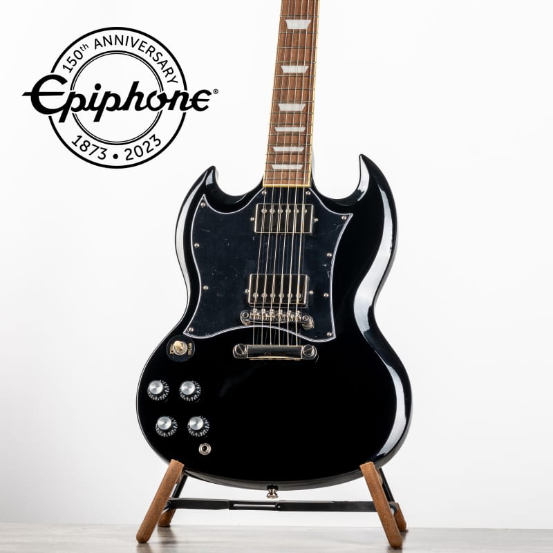 2022 Epiphone SG Standard Lefty Ebony - £382.5 used Guitar