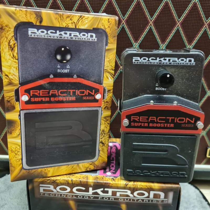 new Rocktron Reaction Series Super Booster Re - Effect Pedal