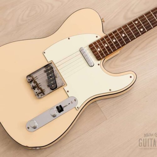 2014 Fender '62 Telecaster Custom TL62B Olympic White -        Telecaster