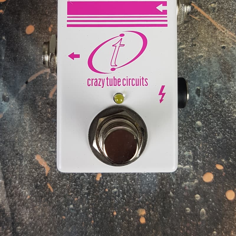 used 2010s Crazy Tube Circuits Magnifier Buffer / Clean Boost Pink ... - Effect Pedal