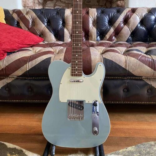 2014 Fender TL-62B Telecaster Custom Reissue MIJ Ice Blue Meta... -        Telecaster