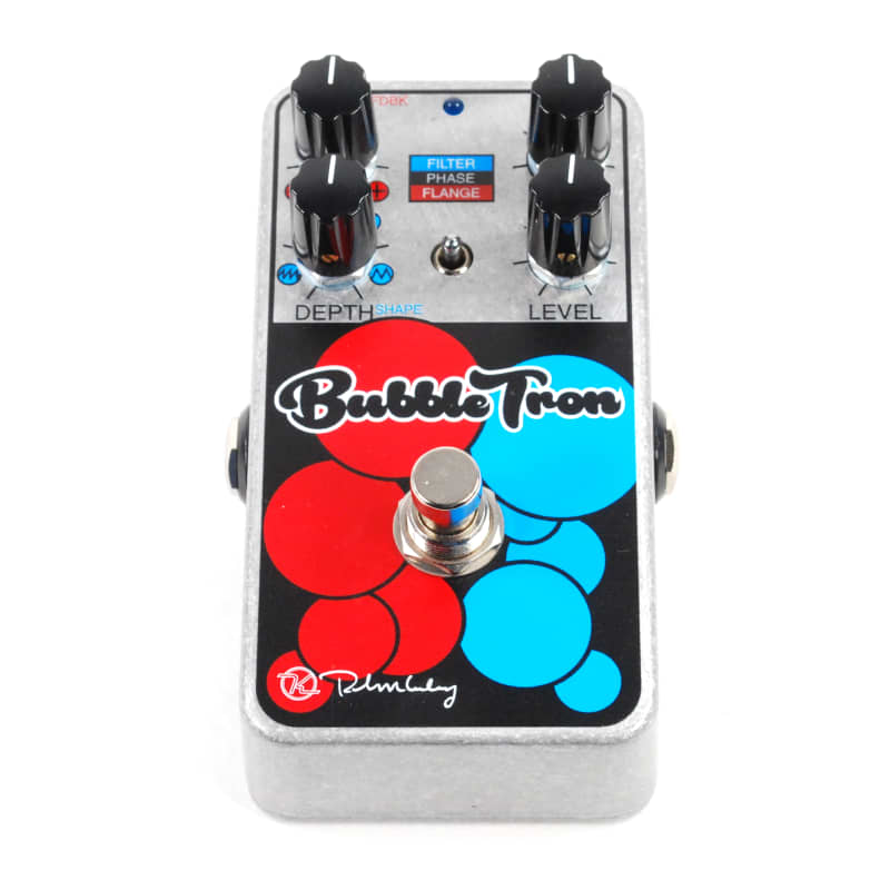 used 2010s Keeley Bubbletron Silver / Blue / Red - Effect Pedal