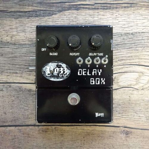 used 1970s Rozz DB-01 Delay Box Black - Effect Pedal