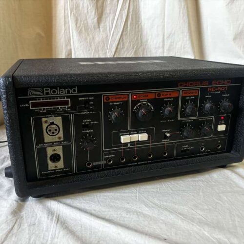 1980s Roland RE-501 Chorus Echo Black -         Chorus