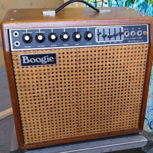 1978 Mesa Boogie Mark 1 60W GEQ Reverb Wood collection cab and... -        EQ