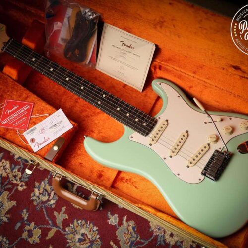 2021 Fender USA Jeff Beck Stratocaster Surf Green -        Stratocaster