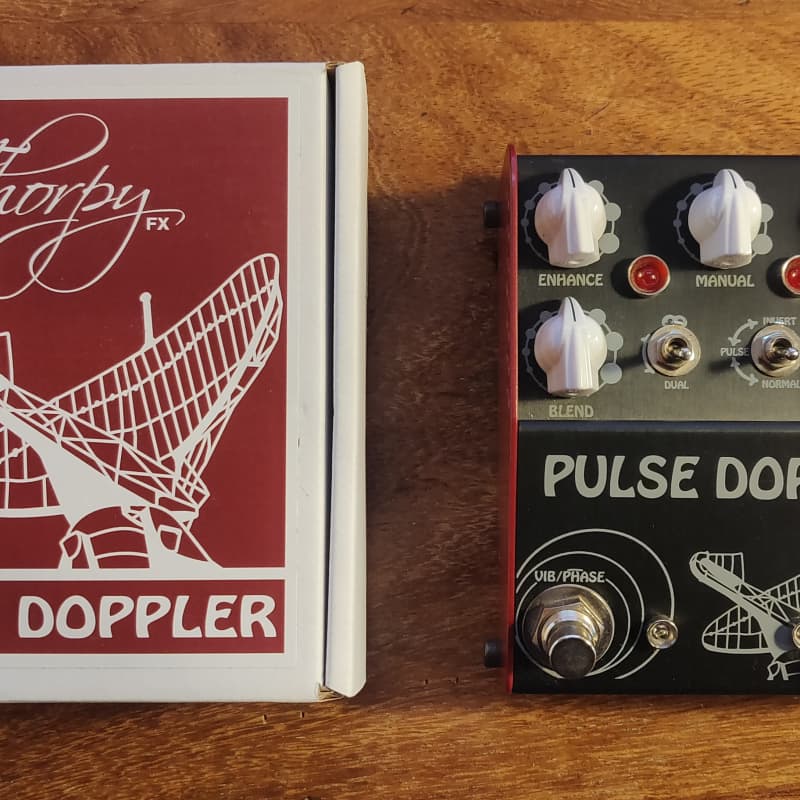 used 2021 ThorpyFX Pulse Doppler Silver - Effect Pedal