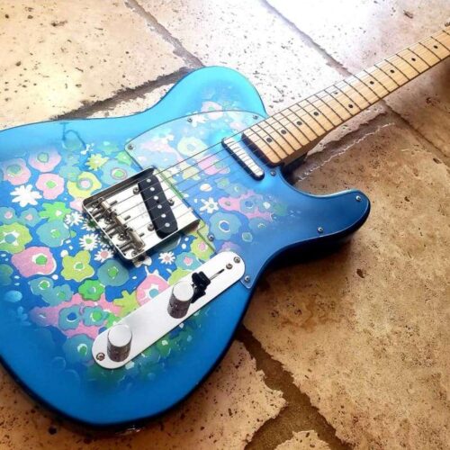 2016 Fender Telecaster Paisley Blue Flower -        Telecaster