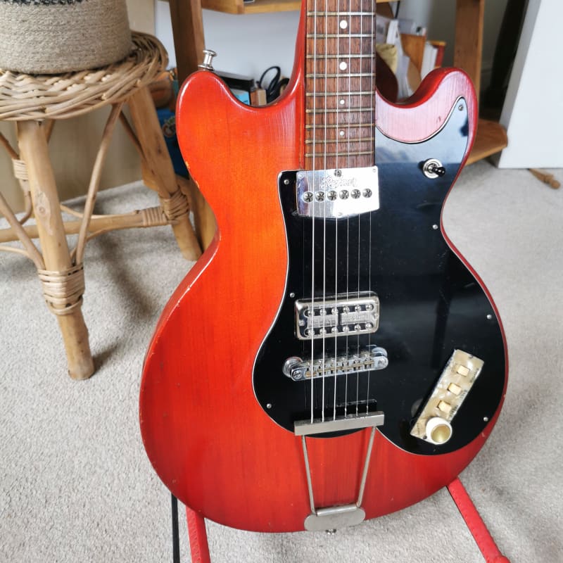 c1961-62 Hofner Colorama Cherry Red - £595 used Guitar