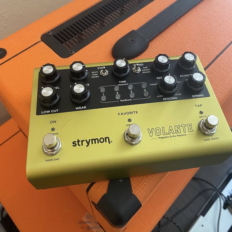 used 2022 Strymon Volante Magnetic Echo Machine Gold - Effect Pedal