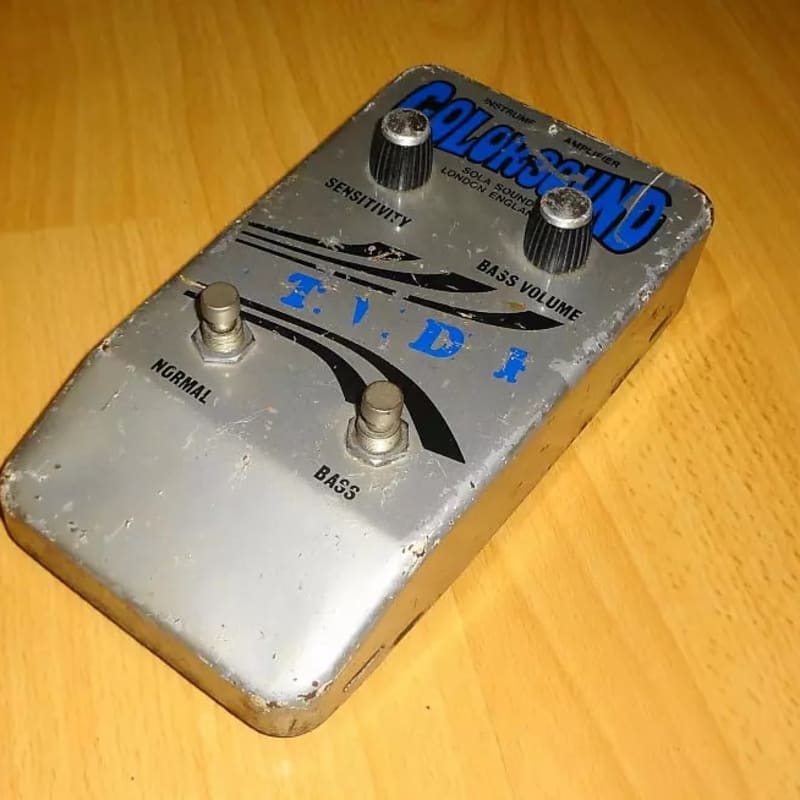 used 1973 - 1974 Colorsound Octivider Octave Down Silver - Effect Pedal