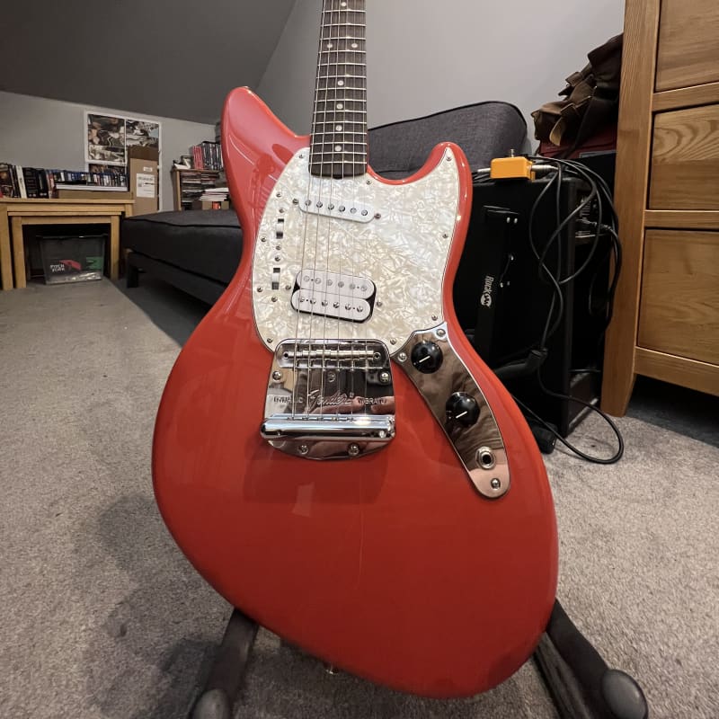 2021 - Present Fender Kurt Cobain Signature Jag-Stang Fiesta Red - £800 used Guitar