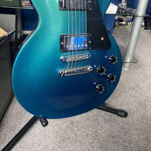 2001 Gibson Les Paul Studio Blue Teal Flip Flop -         Les Paul