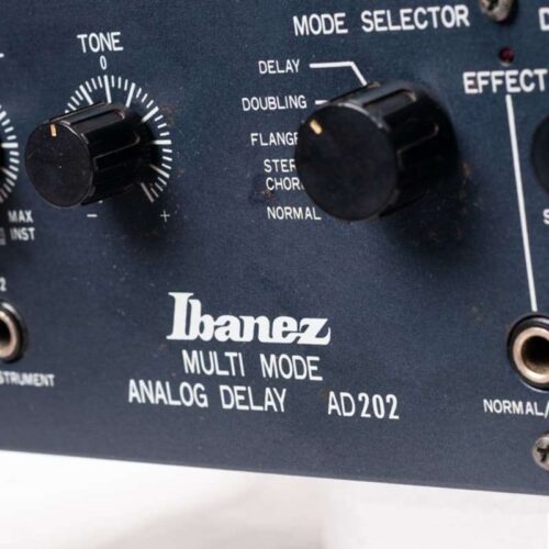 1980s Ibanez AD202 Analog Delay Black -            Analogue Delay