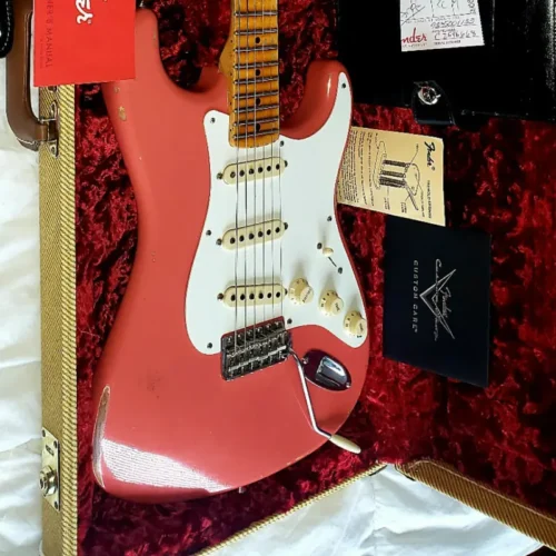 2020 FENDER CUSTOMSHOP RELIC STRATOCASTER RELIC Faded Aged Tah... -        Stratocaster