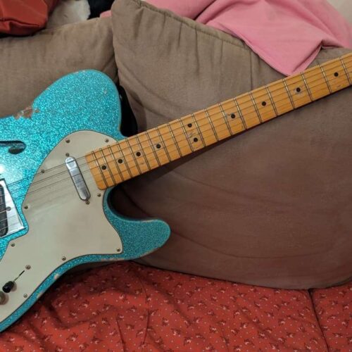 Fender American Original '60s Telecaster Thinline Surf Green -        Telecaster