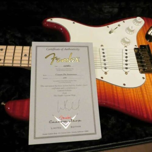 2012 Fender Limited Edition Custom Deluxe Stratocaster Aaa Age... -        Stratocaster