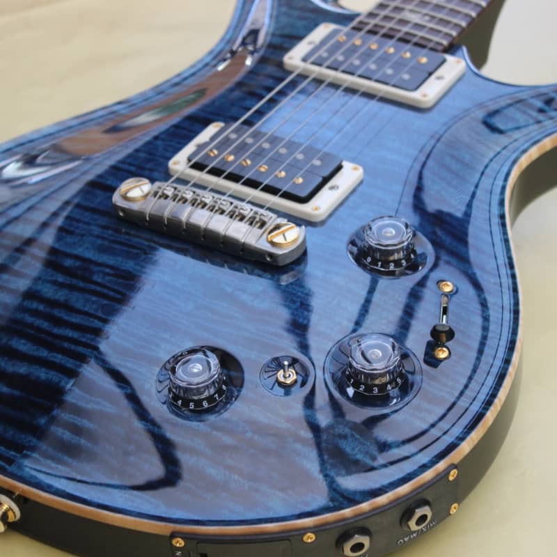 2012 - 2016 PRS P22 / Custom 22 Piezo Stoptail 10-Top Whale Blue - £2750 used Guitar