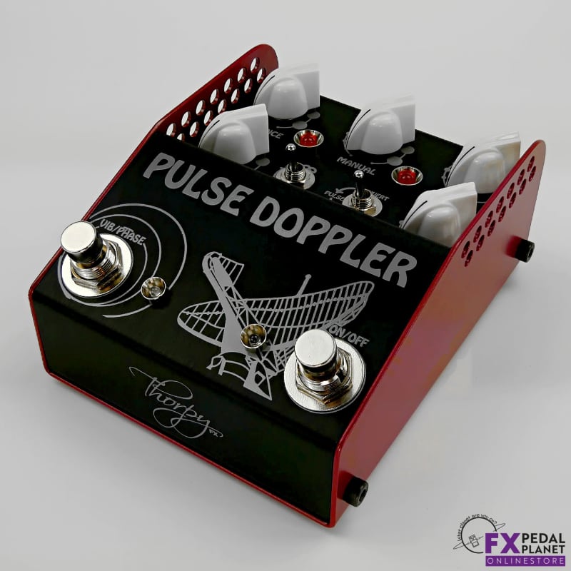 new 2023 ThorpyFX Pulse Doppler Black Laser Etched Enclosure &... - Effect Pedal