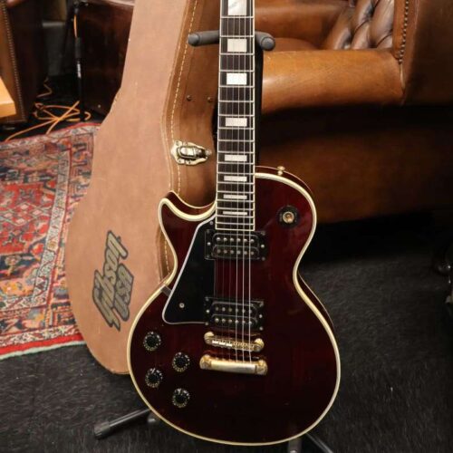 Gibson 1978 Les Paul Custom Wine Red Lefty Wine Red -         Les Paul