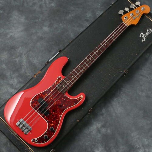 1965 Fender Precision Bass Refin Fiesta Red -         Precision Bass