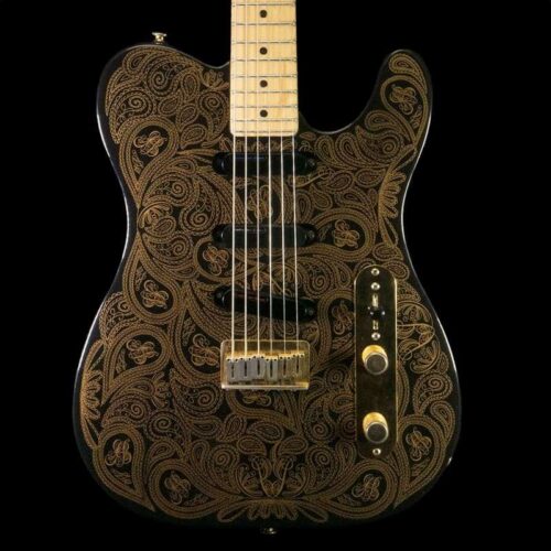 1997 Fender James Burton Telecaster Gold Paisley -        Telecaster