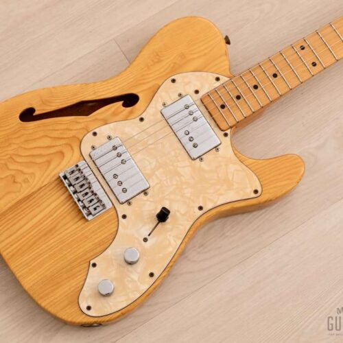 1996 Fender '72 Telecaster Thinline TN72-85 Natural -        Telecaster