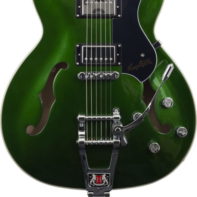 Hagstrom Tremar Viking Deluxe Emerald Green - £1215 new Guitar