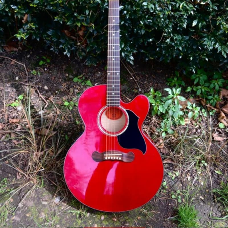 1990s Gibson EC-10 Wine - £1899 used Guitar