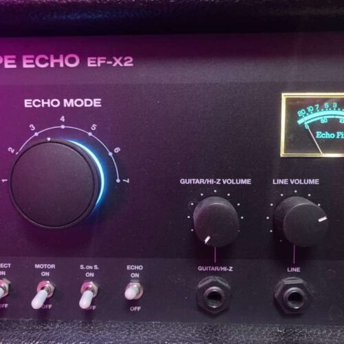 2019 Echo Fix EF-X2 Tape Echo with Reverb Black -            Analogue