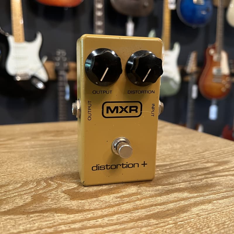 used 1975 - 1984 MXR MX-104 Block Distortion + Yellow - Effect Pedal